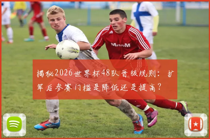 揭秘2026世界杯48队晋级规则：扩军后参赛门槛是降低还是提高？